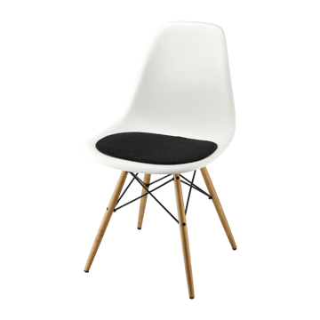 Eames DSR/DSW 시트 패드 - Anthracite - Designers Eye | 디자이너스아이
