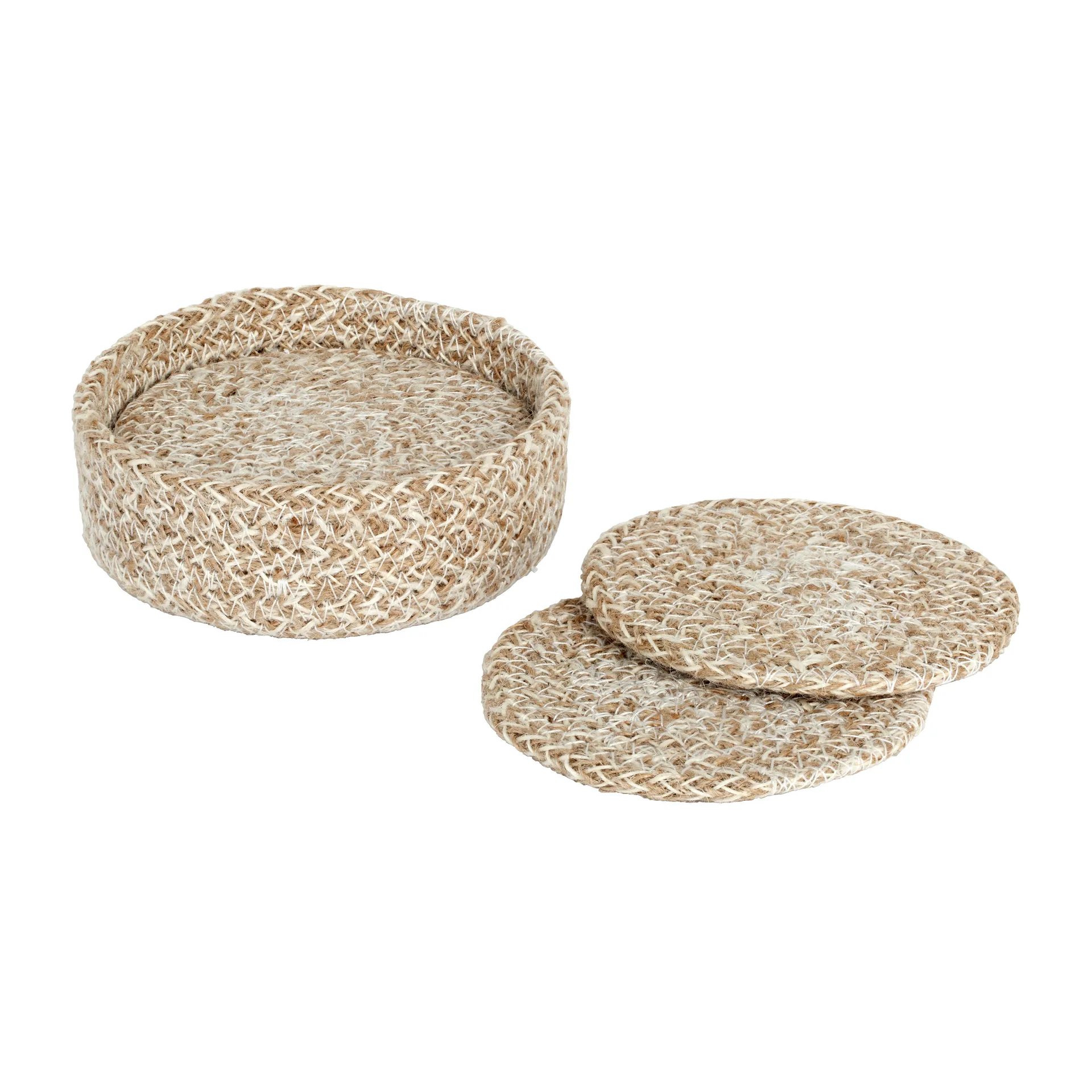 엘라 코스터 Ø10.5 cm 6개 세트, Beige Dixie | 딕시