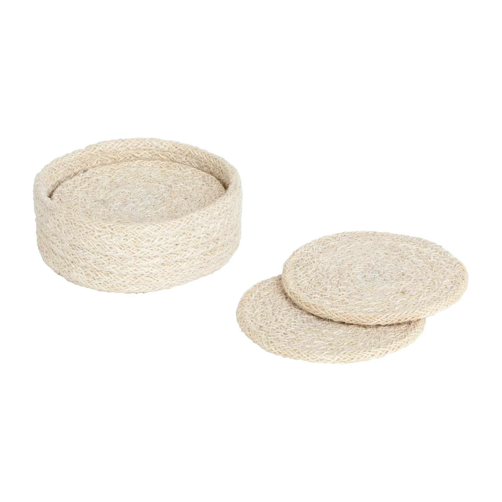 엘라 코스터 Ø10.5 cm 6개 세트, Pure white Dixie | 딕시