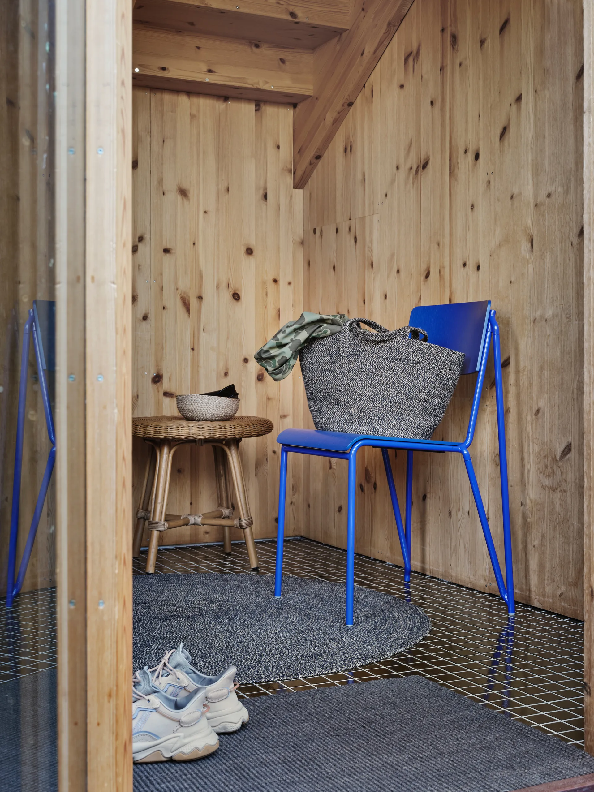 엘라 러그 Ø125 cm, Black-nature Dixie | 딕시