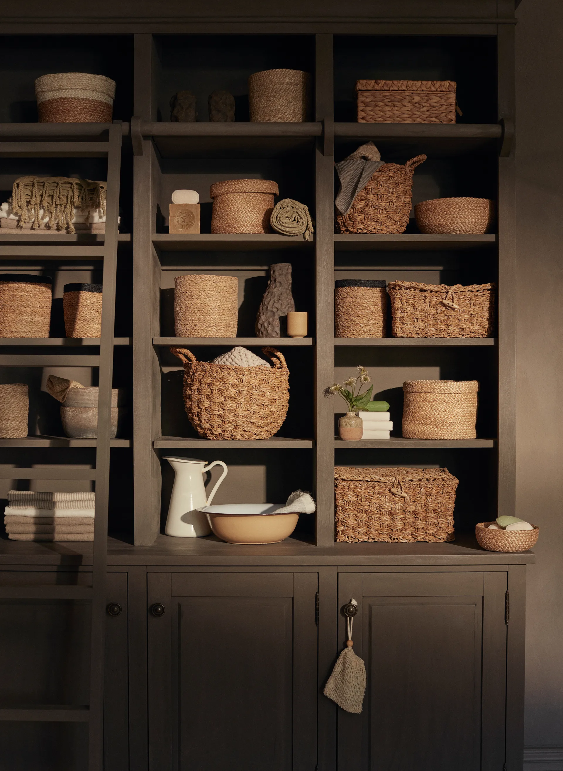 에스더 수납 바스켓 2개 세트, Natural Dixie | 딕시