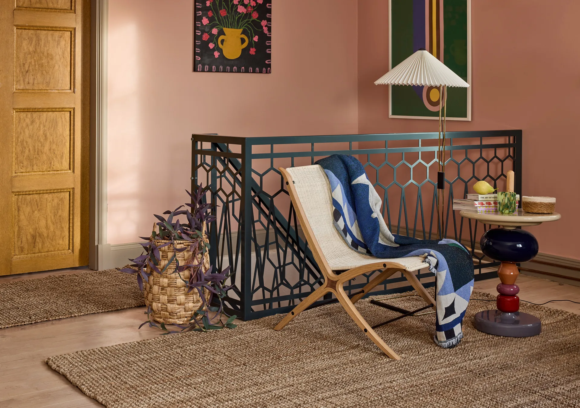 릴리 하이 수납 바구니 2개 세트, Natural Dixie | 딕시