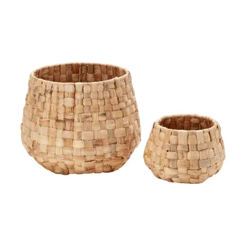 릴리 파나마 아우터 팟 2개 세트 - Natural - Dixie | 딕시