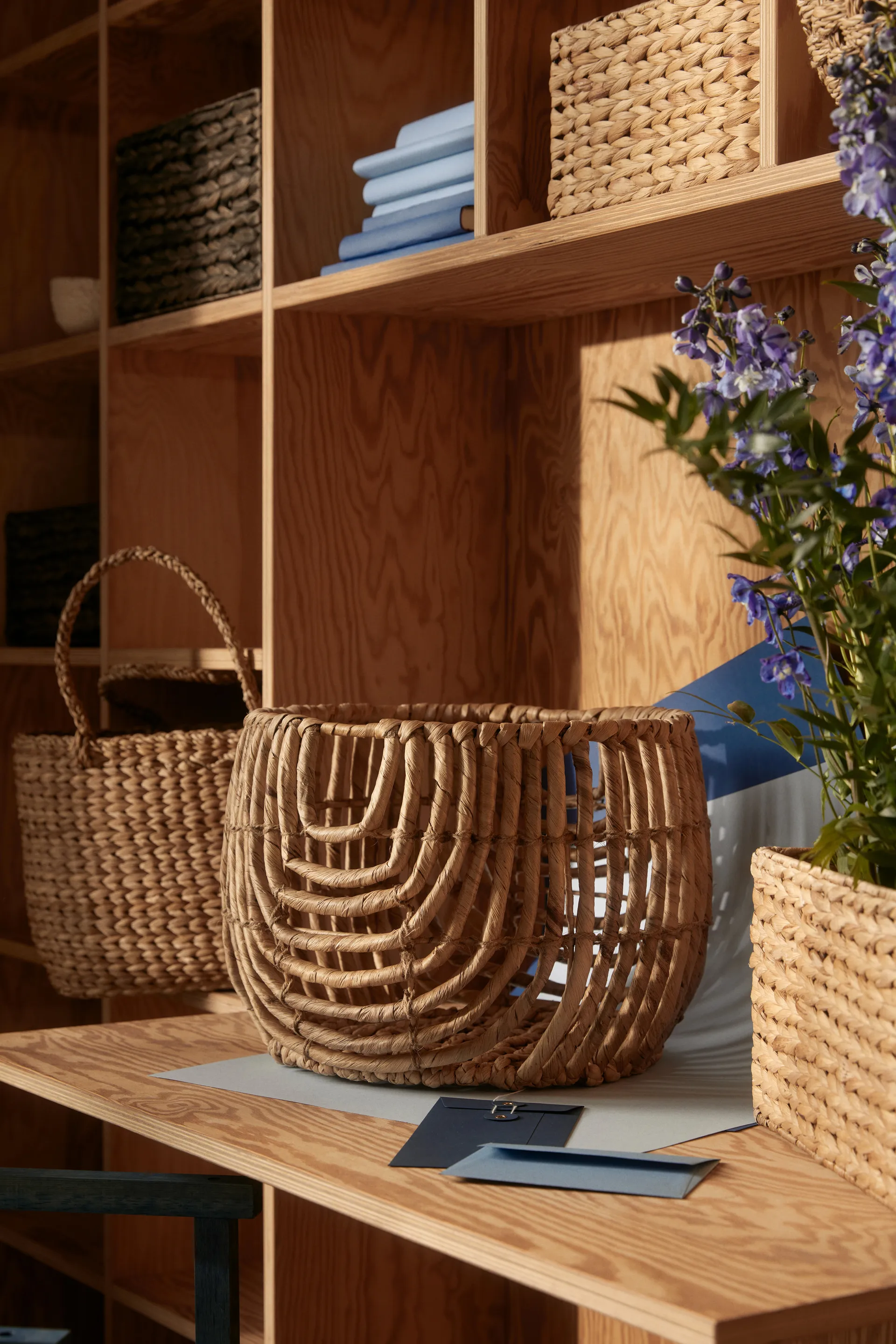 릴리 스몰 수납 바구니 3개 세트, Natural Dixie | 딕시