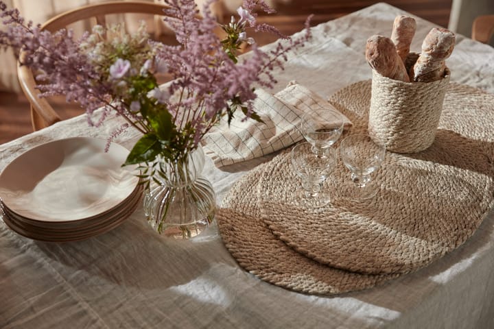 엘린 테�이블매트 트위스트 Ø38 cm, Natural-grey Dixie | 딕시