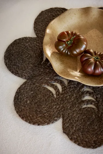 엘린 테이블매트 아네모네 Ø40 cm - Coffee - Dixie | 딕시