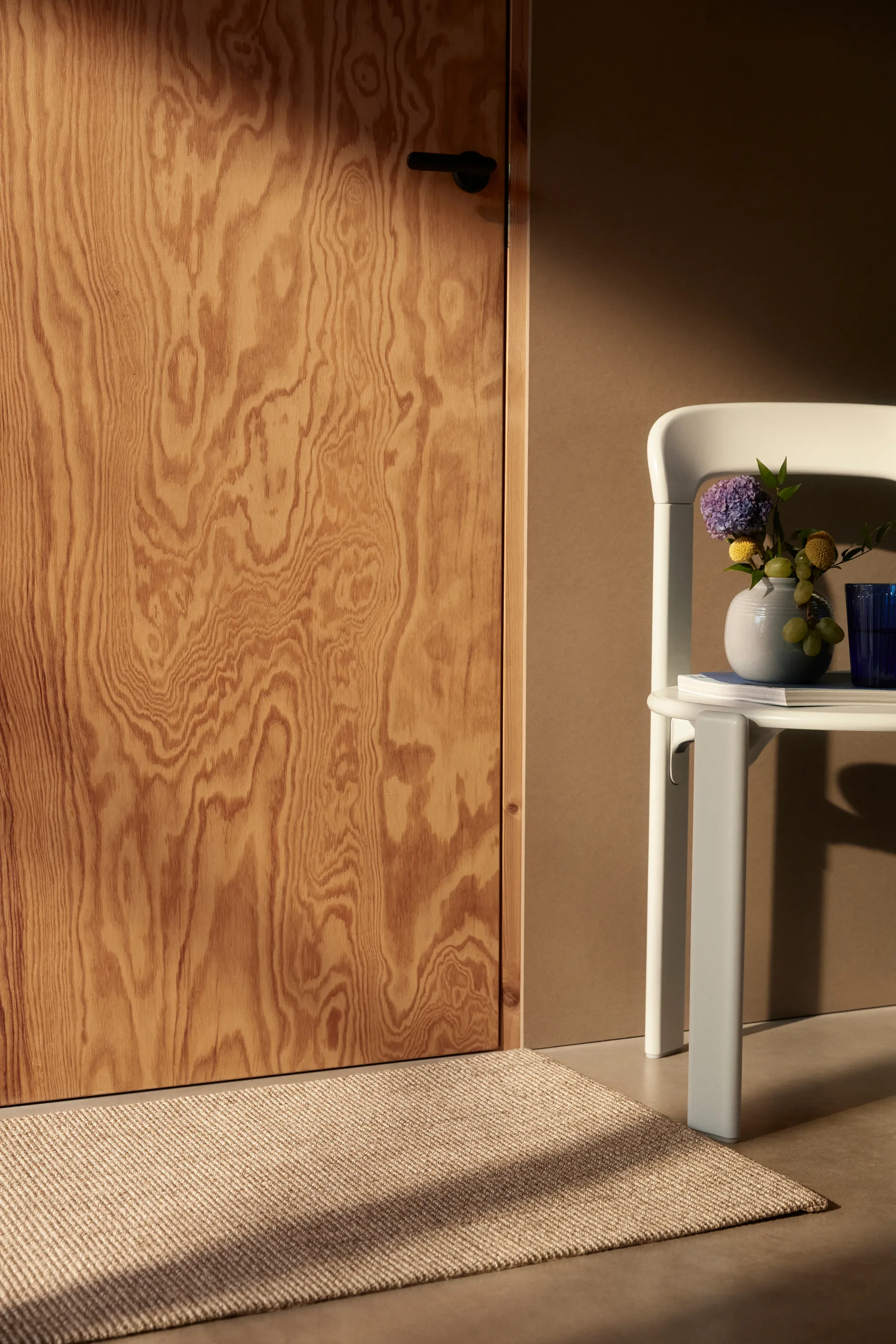 제니 시잘 도어 매트 네추럴 그레이, 60x90 cm Dixie | 딕시