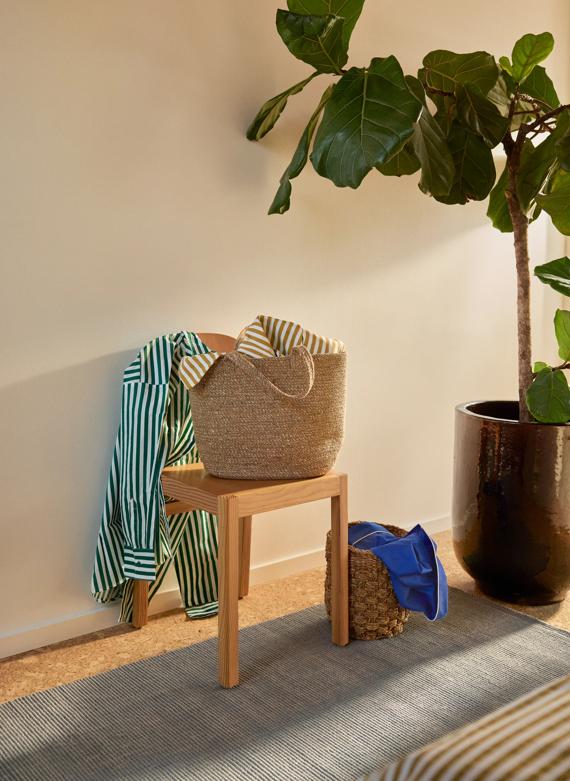 피오나 매트 80x180 cm, Cement Grey Dixie | 딕시