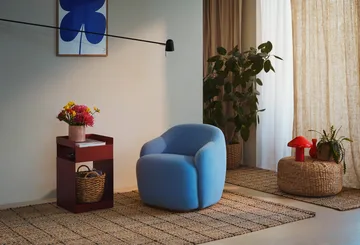 프레야 황헴프 러그 체크 80x250 cm - Natural-dark Grey - Dixie | 딕시