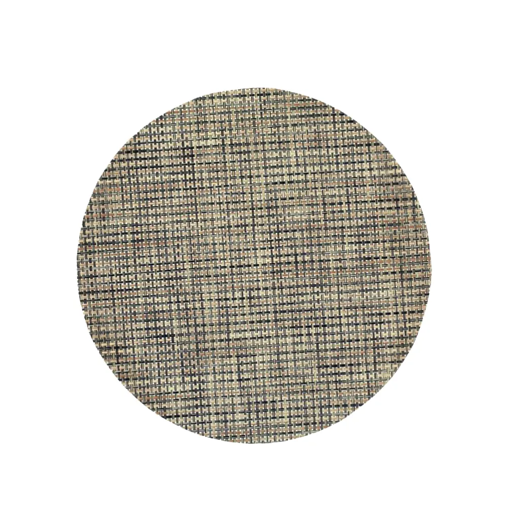 Sture 테이블매트, Straw mottled, round Dixie | 딕시
