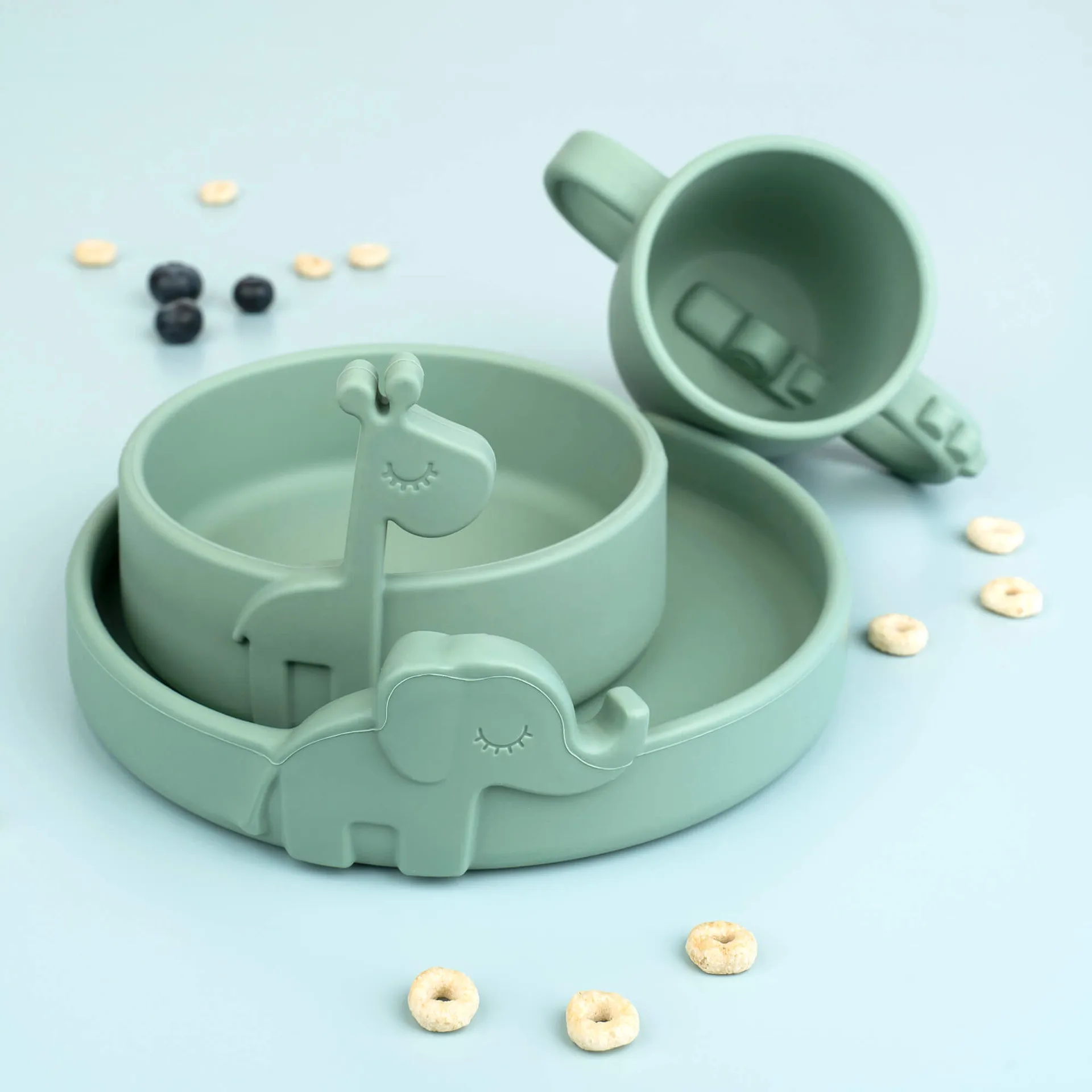 크로코 피카부 시피 컵 170ml, Green Done by deer | 던바이디어