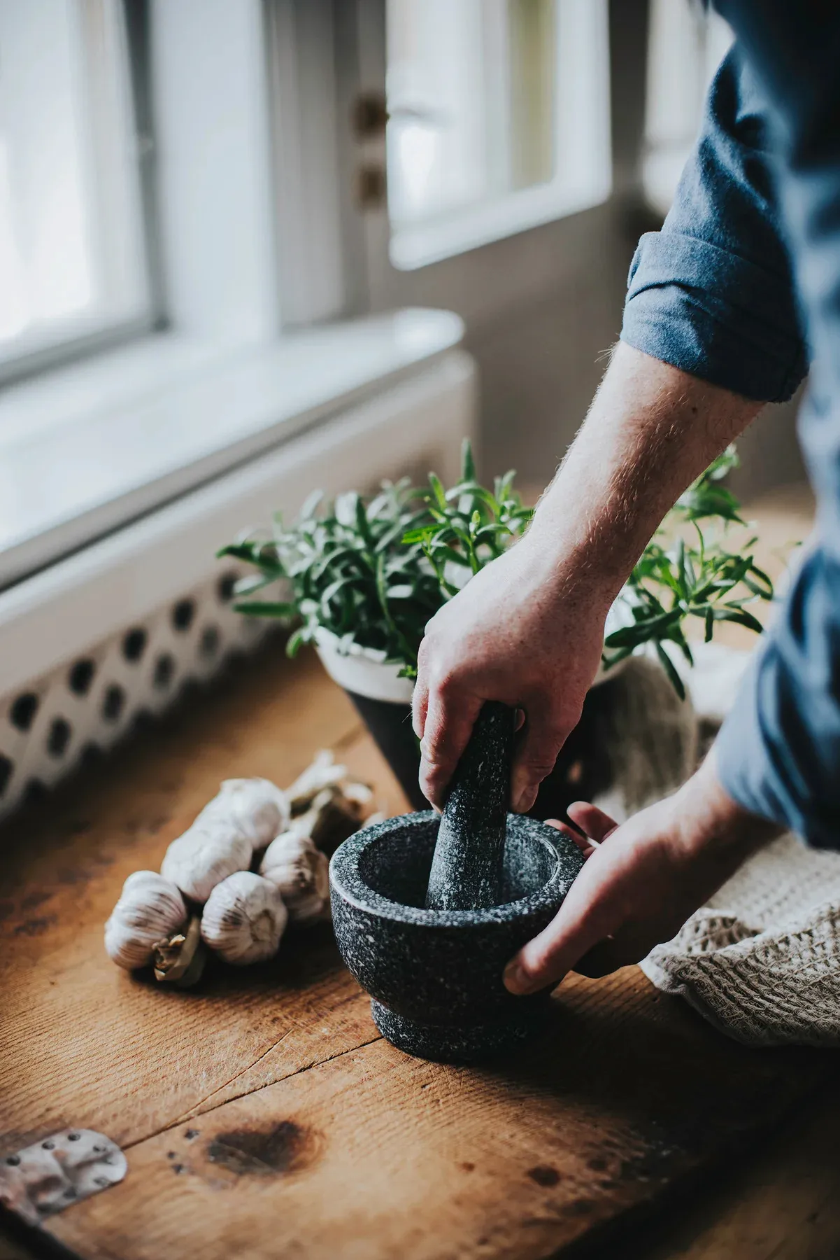 비르케달 절구 Ø13 cm, Granite Dorre | 도레