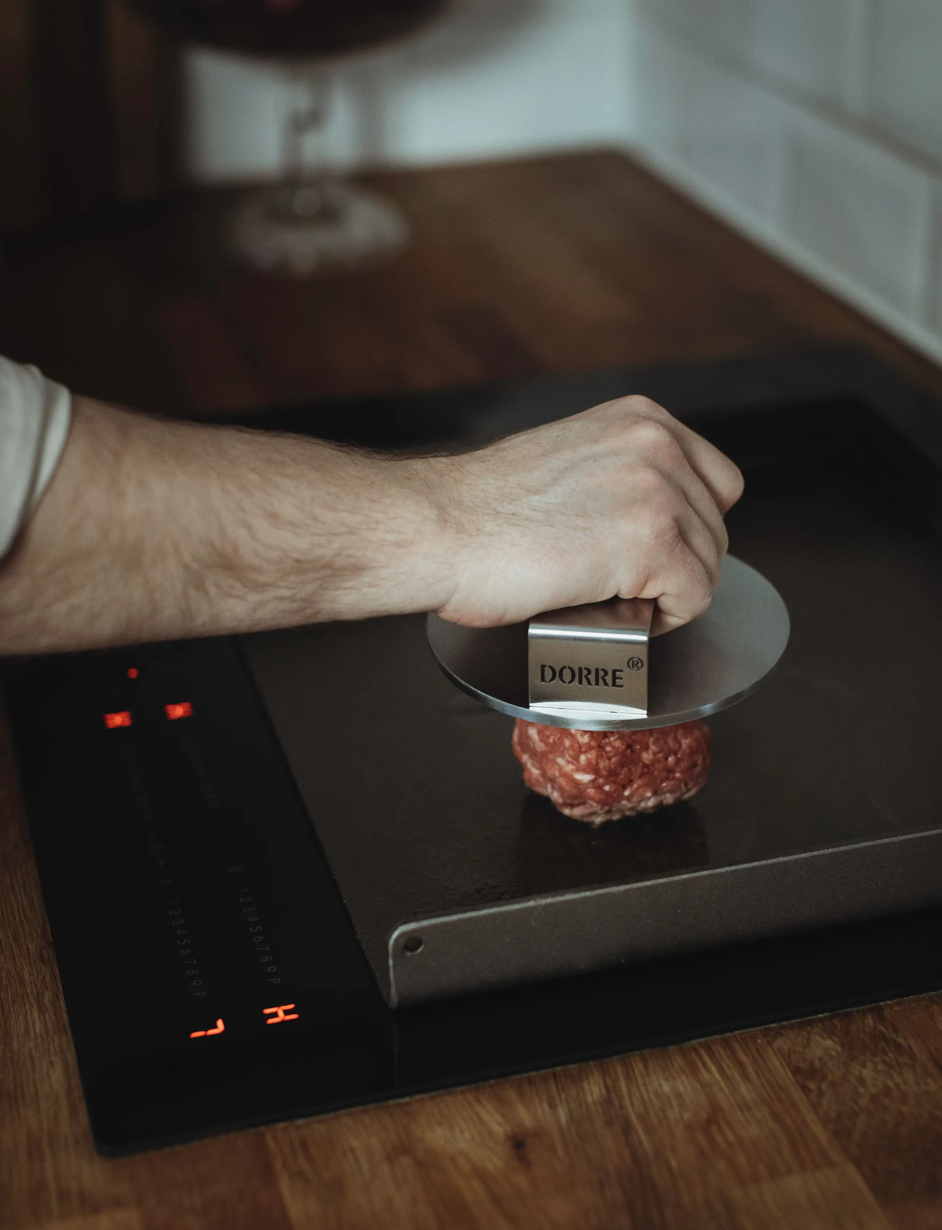 스메라 버거 프레스 Ø13 cm, Stainless steel Dorre | 도레