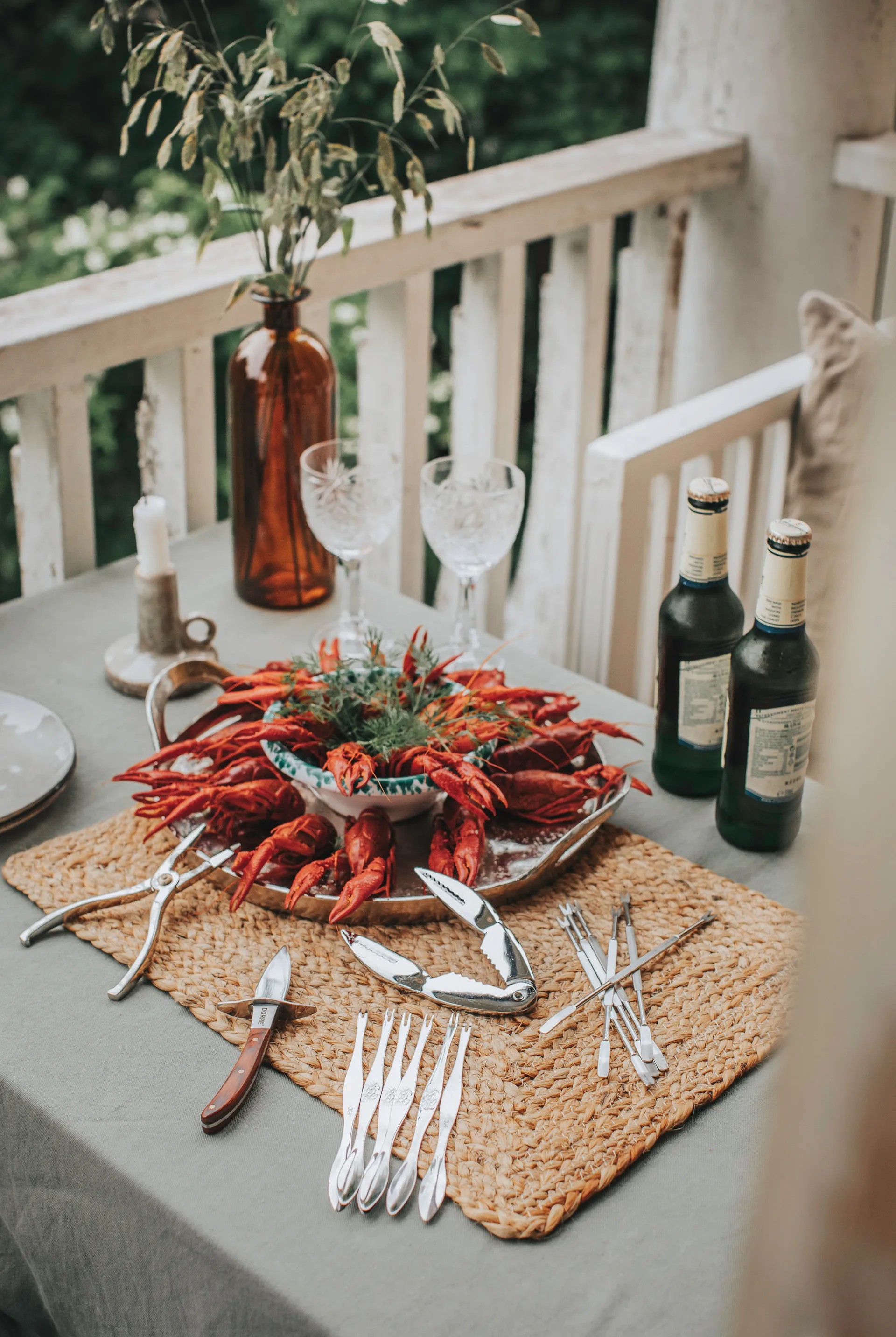 스카이 씨푸드 세트 15 피스, Stainless steel Dorre | 도레