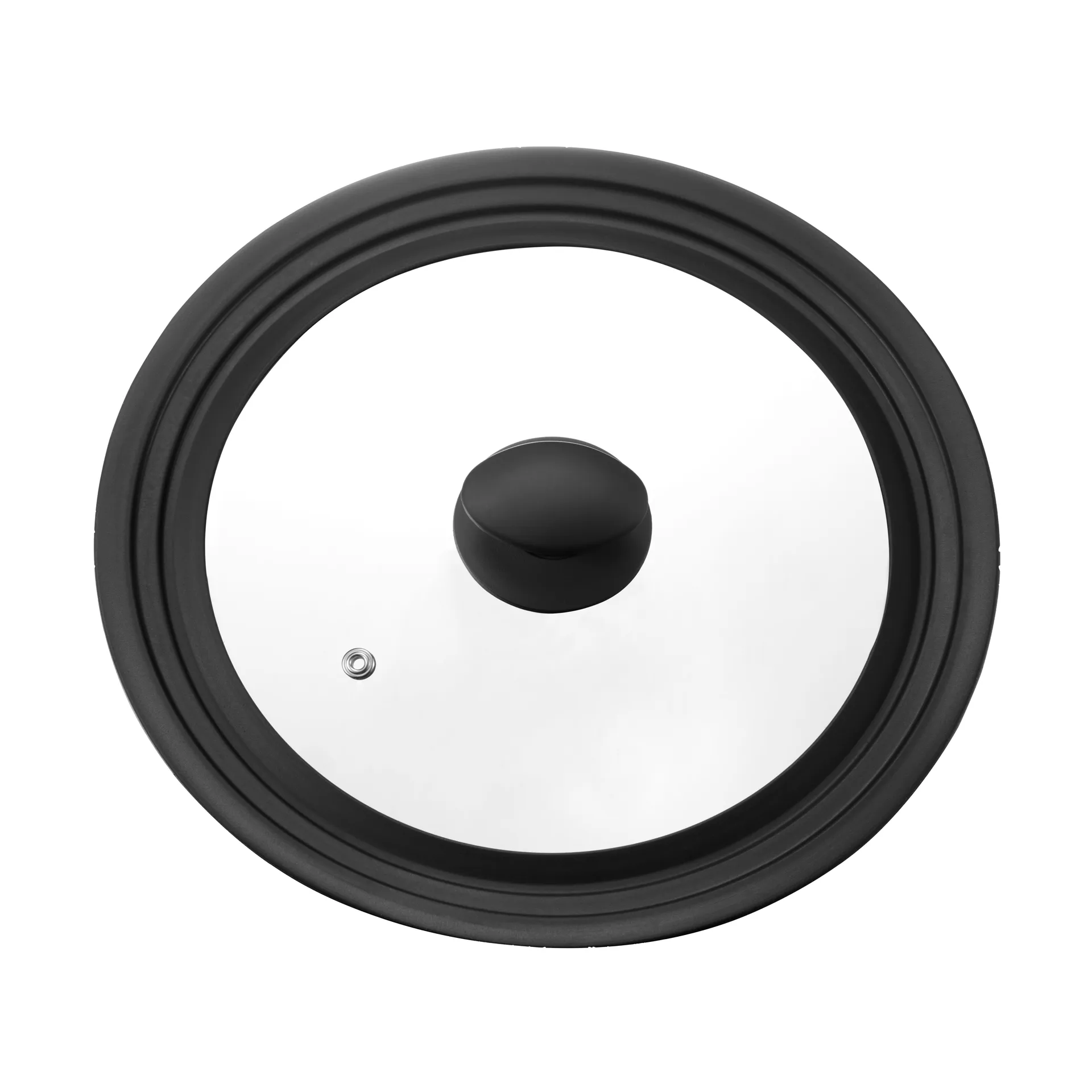 우나 유니버설 리드 24/26/28 cm, Glass-black silicone Dorre | 도레