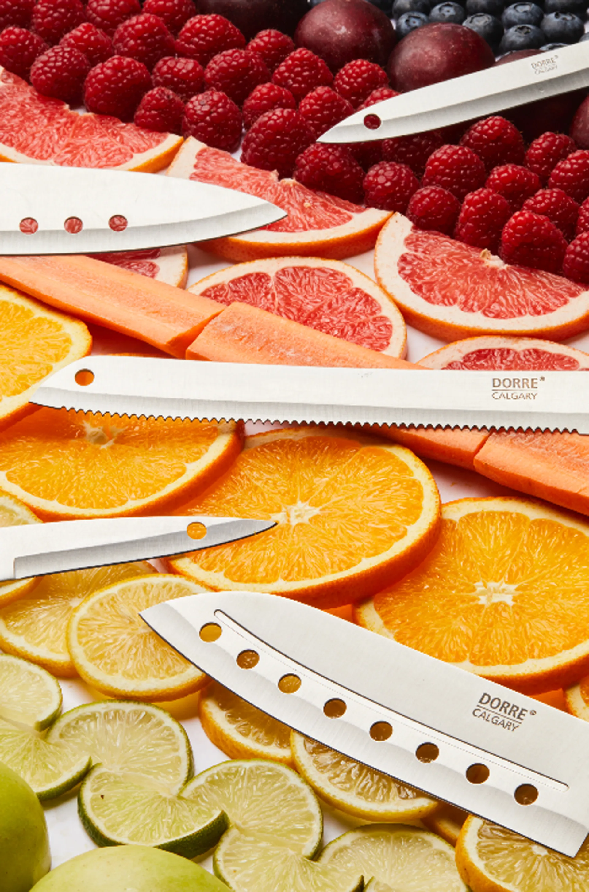 캘거리 나이프 세트 5 피스, Stainless steel Dorre | 도레