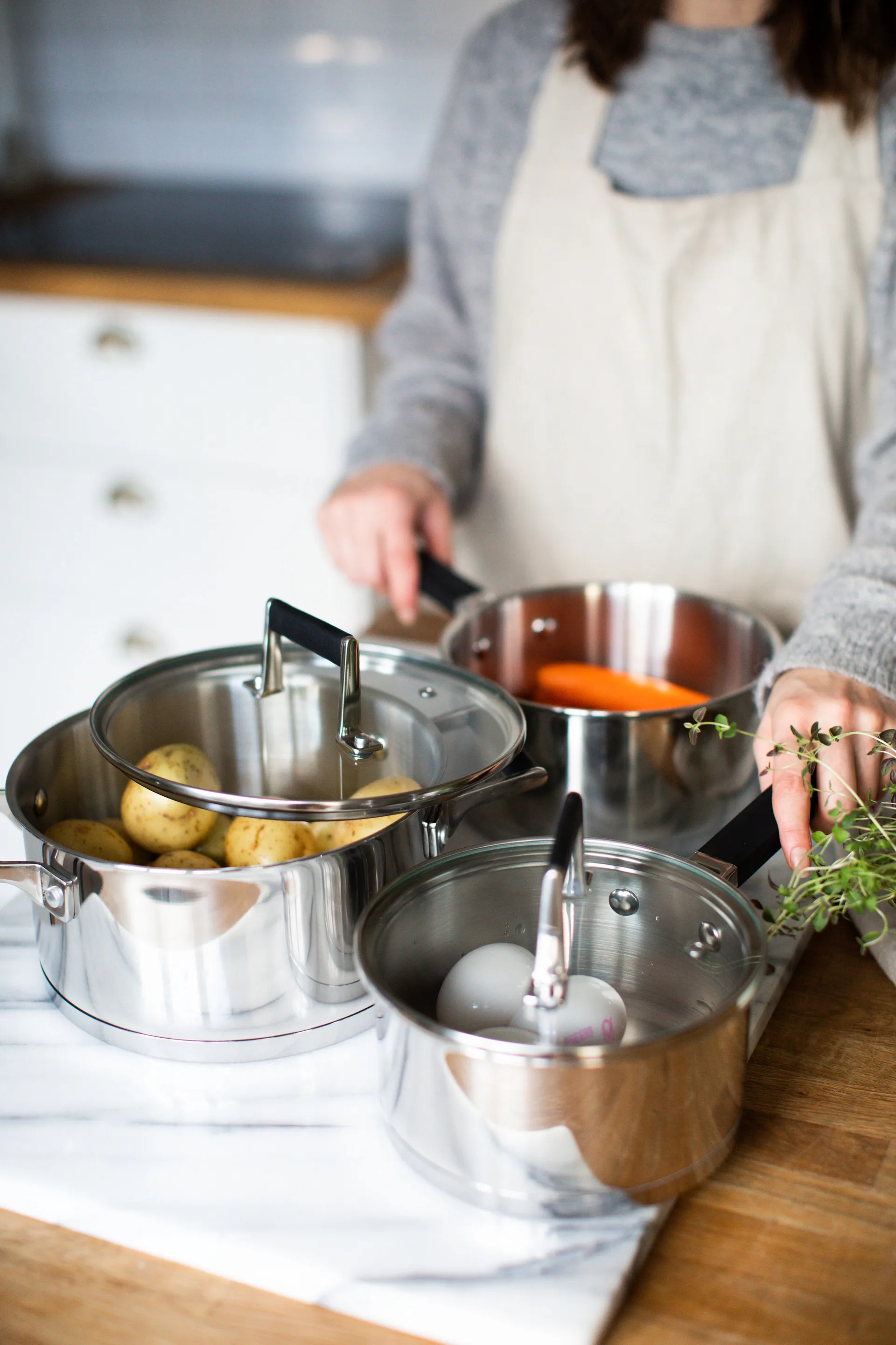 카치 소스팬 세트 6 피스, Stainless steel Dorre | 도레