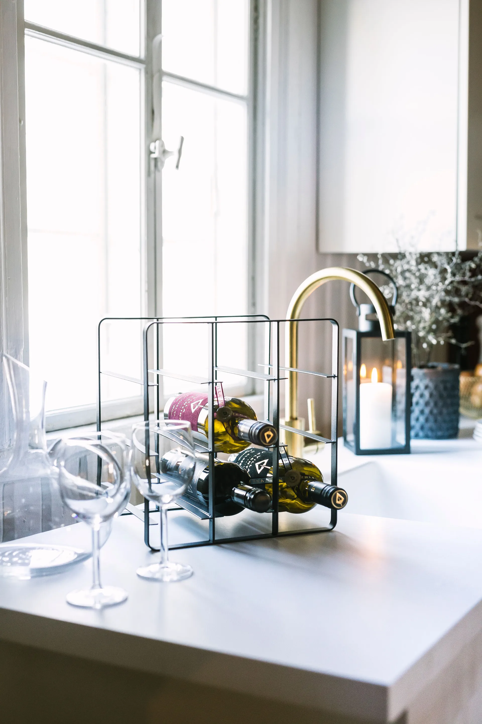 비니아 와인랙 9 보틀 30 cm, Iron Dorre | 도레