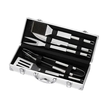 BBQ 그릴 세트 - Stainless steel, 5-piece, gift box - Dorre | 도레