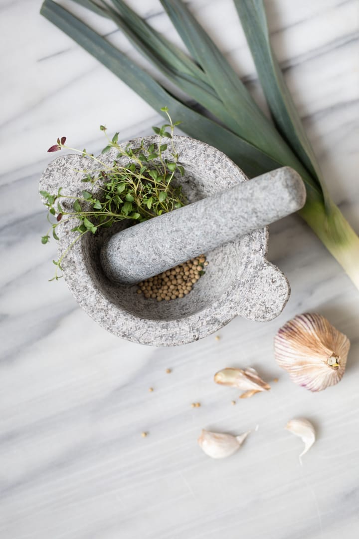 Birkedal mortar Ø22 cm, Granite Dorre | 도레