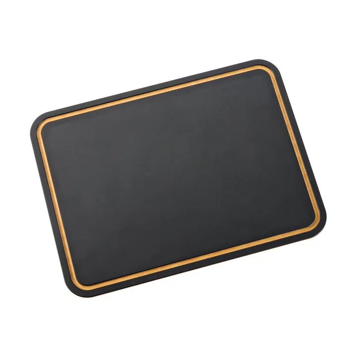사미 프레스드 우드 파이버 도마 - Black, 37x27.5 cm - Dorre | 도레