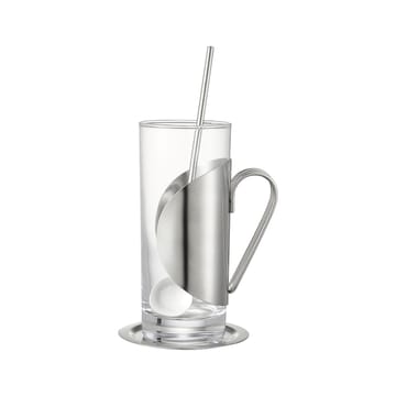 Darry 아이리쉬 커피 세트 12 피스 - Glass-stainless steel - Dorre | 도레