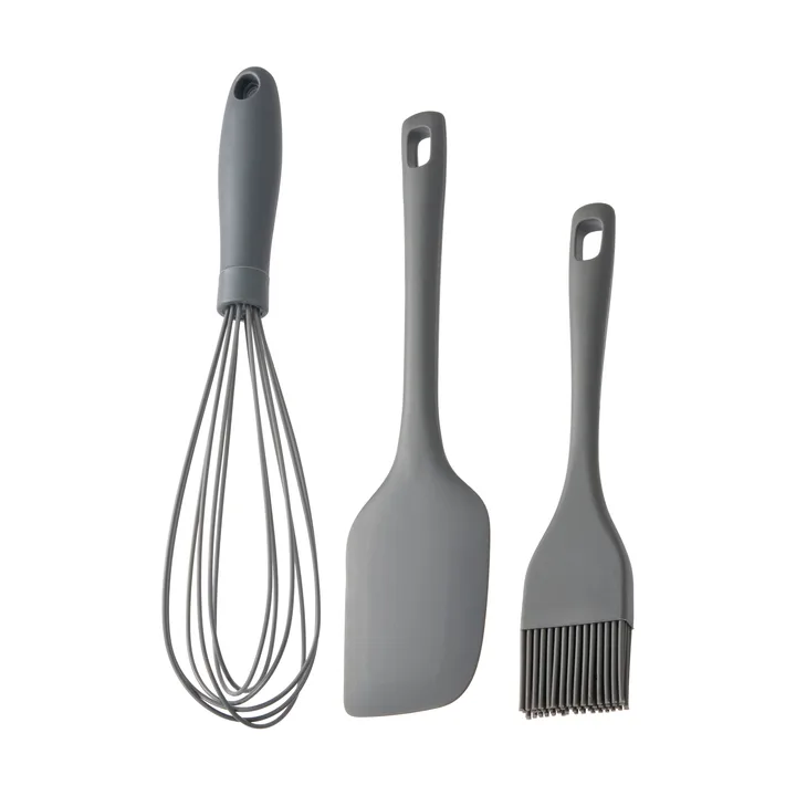 쿠키 도구 세트 - Grey, silicone, 3 pieces - Dorre | 도레