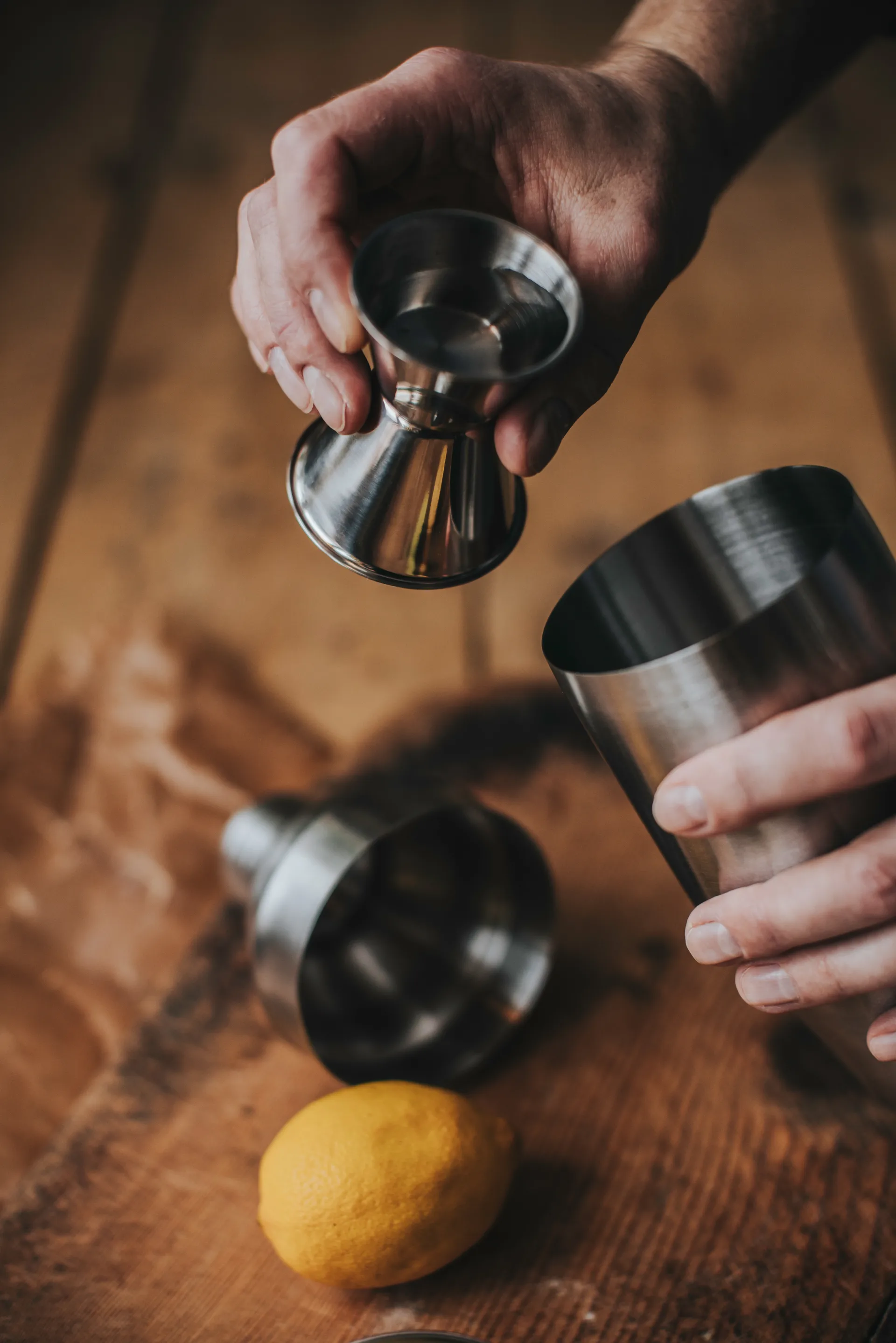 Maya 양면 계량 컵 4-6 cl, Silver Dorre | 도레