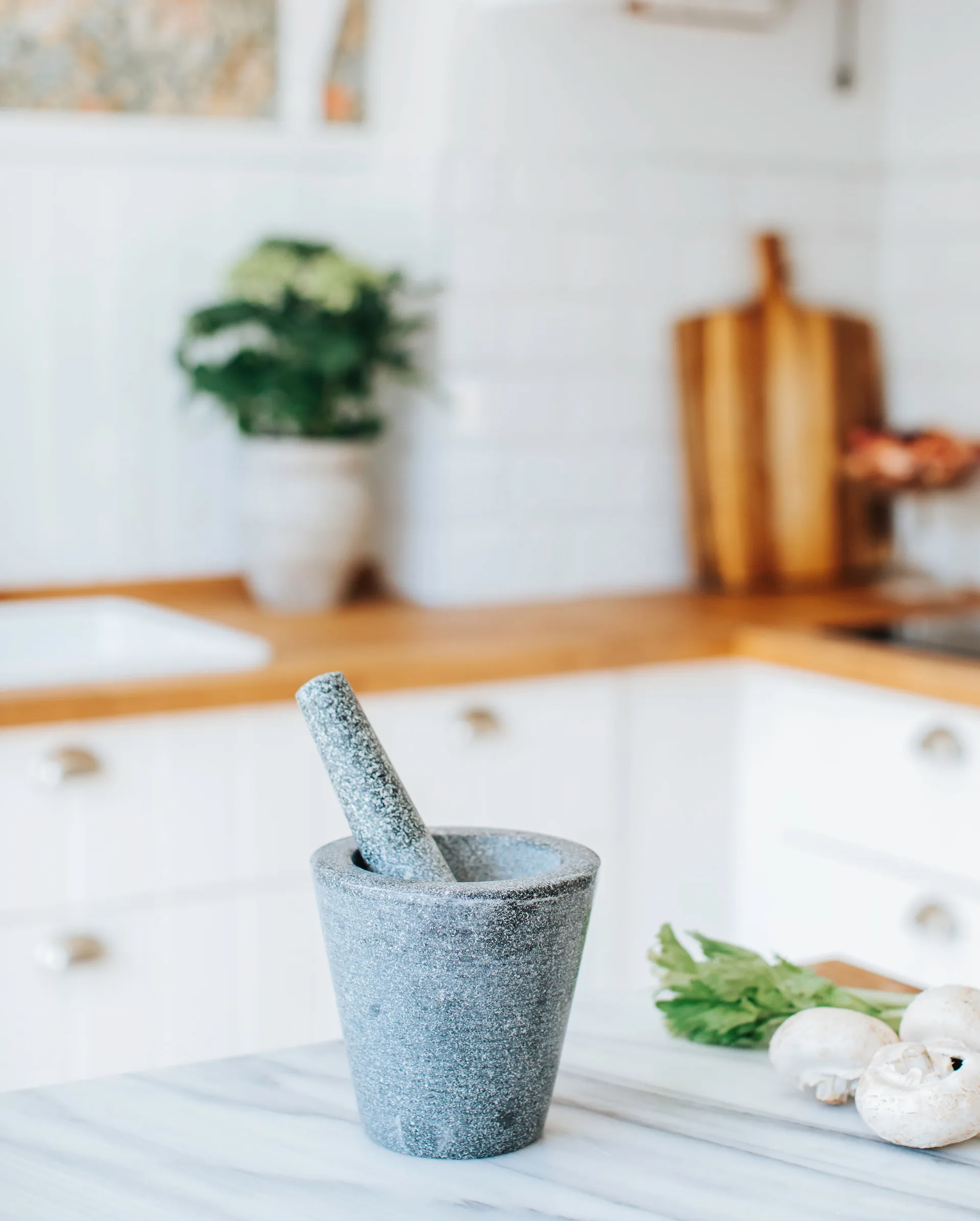 보다 mortar Ø14 cm, Granite Dorre | 도레