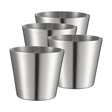 페그 감자튀김/서빙 컵 - Stainless steel, 4-pack, Ø9.5 cm - Dorre | 도레