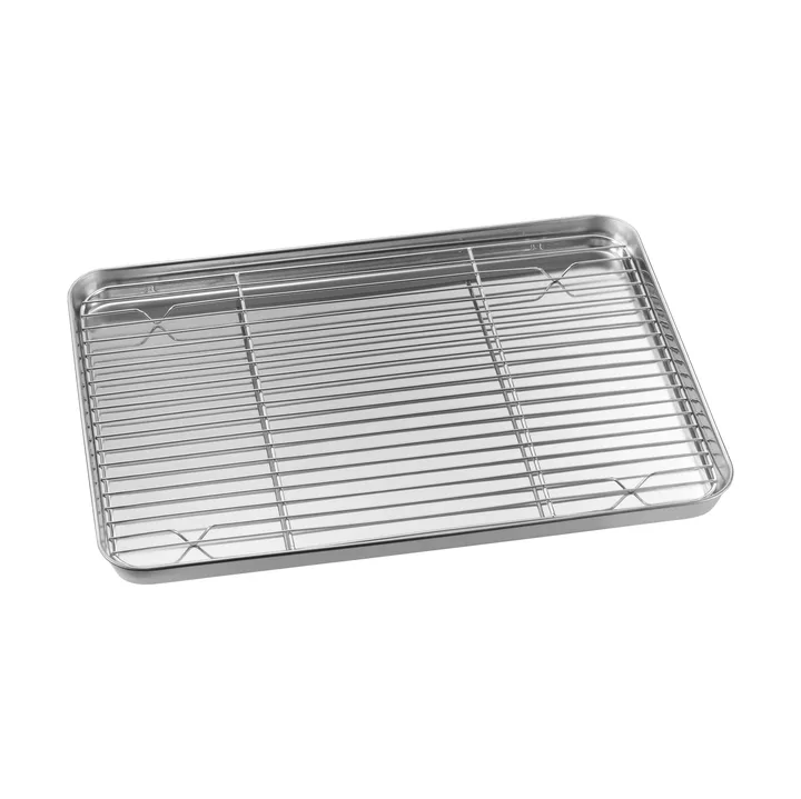 길리 가스트로 팬 - Stainless steel grill rack, 40.5x28 cm - Dorre | 도레