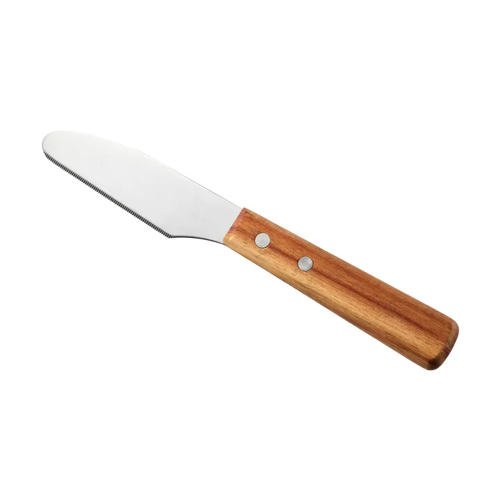 실비아 버터 나이프 - Stainless steel, wooden handle, 22 cm - Dorre | 도레
