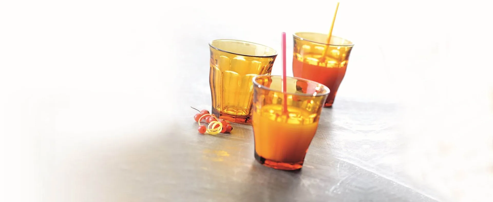 Picardie 물잔, 앰버, 6개입, 25 cl Duralex