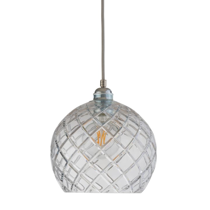 로완 펜던트 조명 Crystal 22 cm - medium + silver-coloured cord - EBB & FLOW | 에브 & 플로우