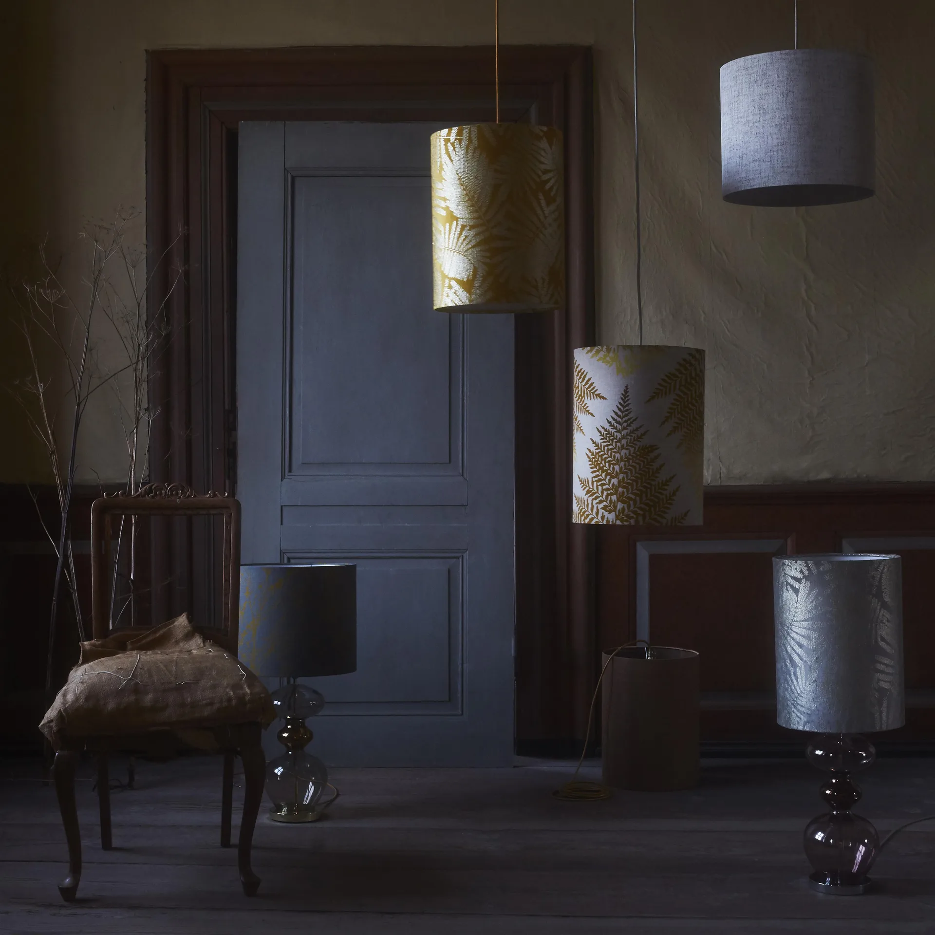 푸츄라 테이블 조명 베이스, obsidian EBB & FLOW | 에브 & 플로우