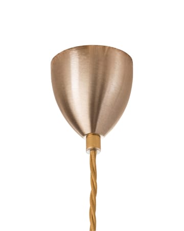 Rowan 펜던트 조명 L, 28 cm - clear, gold cord - EBB & FLOW | 에브 & 플로우