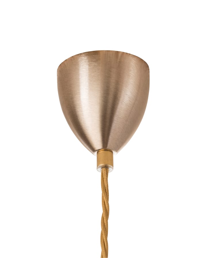 Rowan 펜던트 조명 M, 22 cm - clear, gold cord - EBB & FLOW | 에브 & 플로우