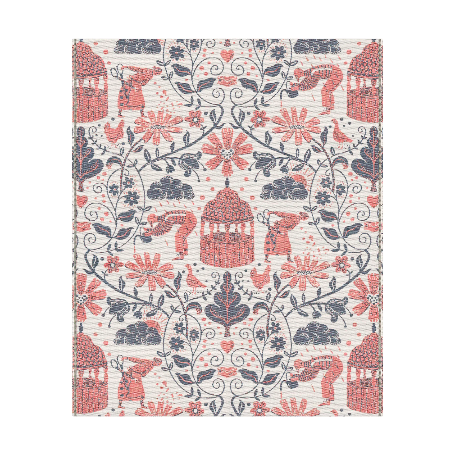 셰를레켄 스로우 140x170 cm, Multi Ekelund Linneväveri | 에켈룬드 린네바베리