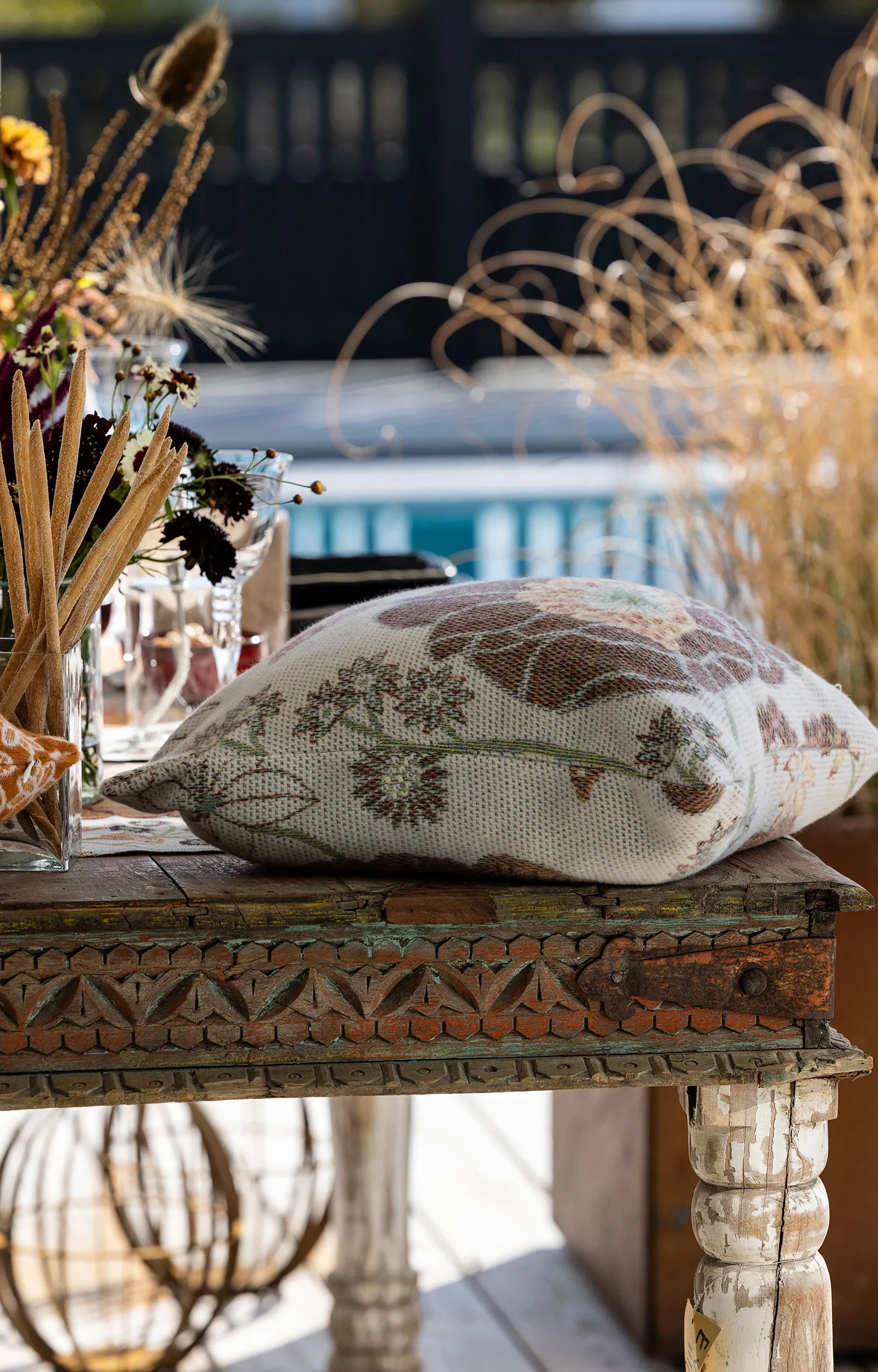 셰를레켄 스로우 140x170 cm, Multi Ekelund Linneväveri | 에켈룬드 린네바베리