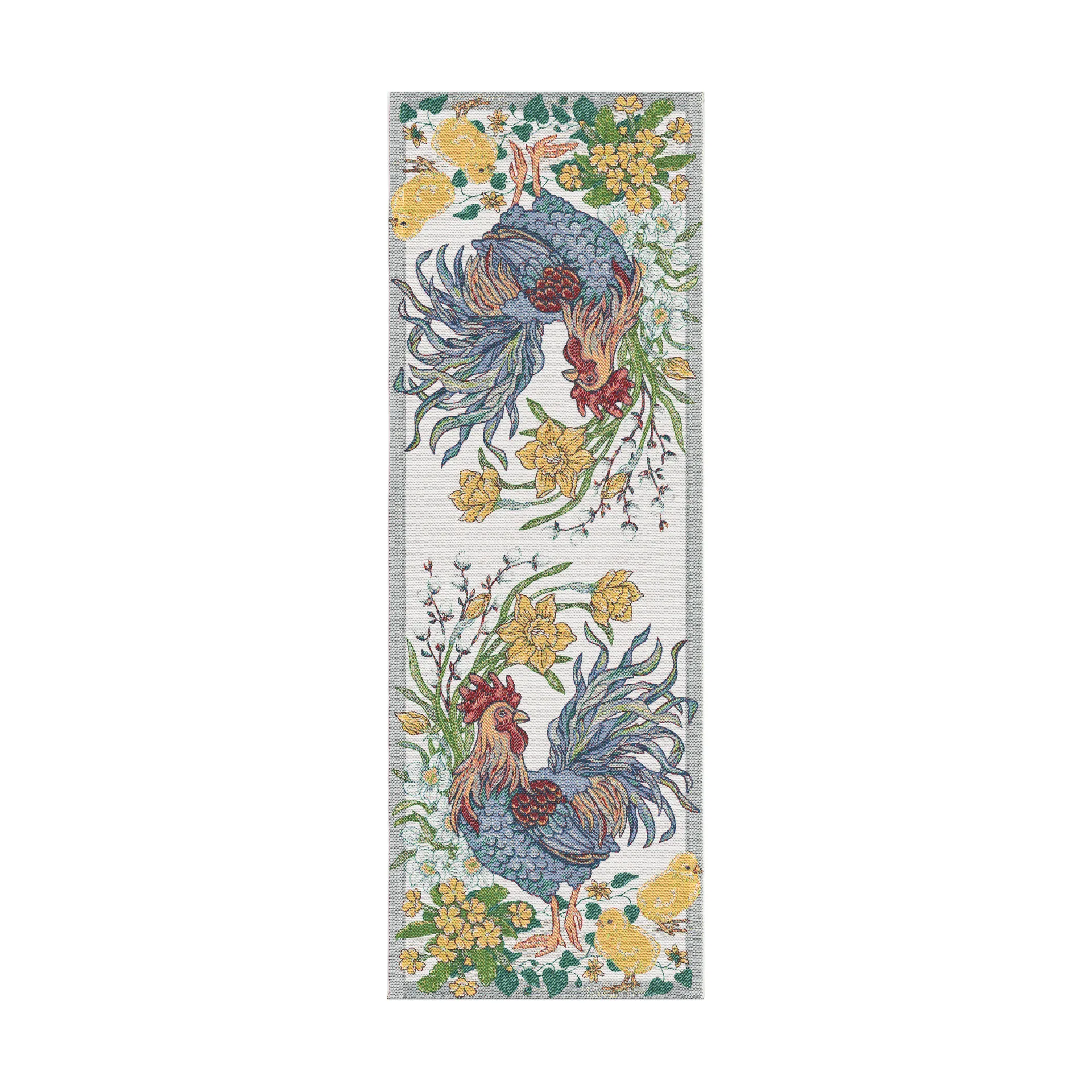 피에더블롬 테이블 러너 35x100 cm, Multi Ekelund Linneväveri | 에켈룬드 린네바베리