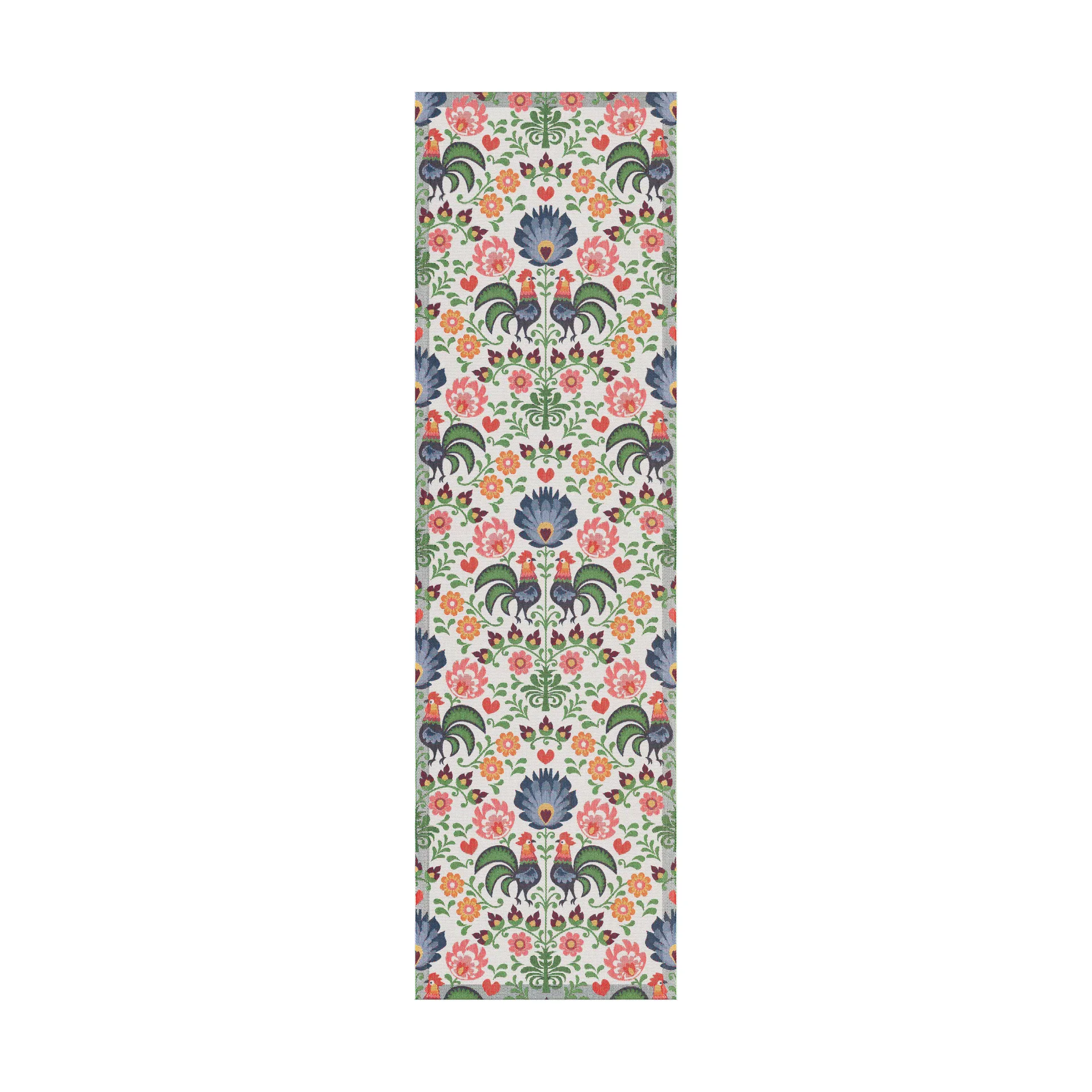 루스터 테이블 러너 35x120 cm, Multi Ekelund Linneväveri | 에켈룬드 린네바베리