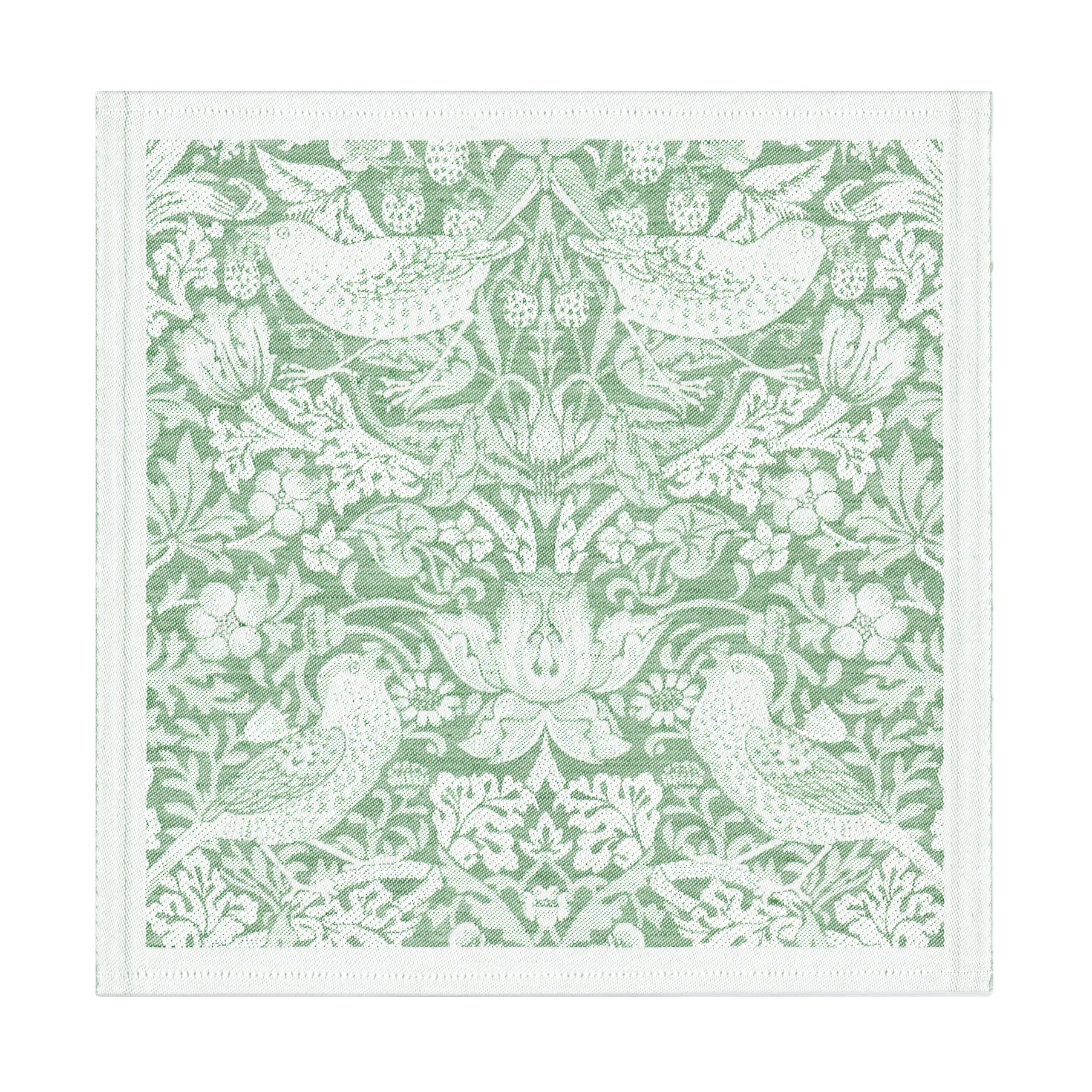 스트로베리 시프 패브릭 냅킨 35x35 cm, Green Ekelund Linneväveri | 에켈룬드 린네바베리