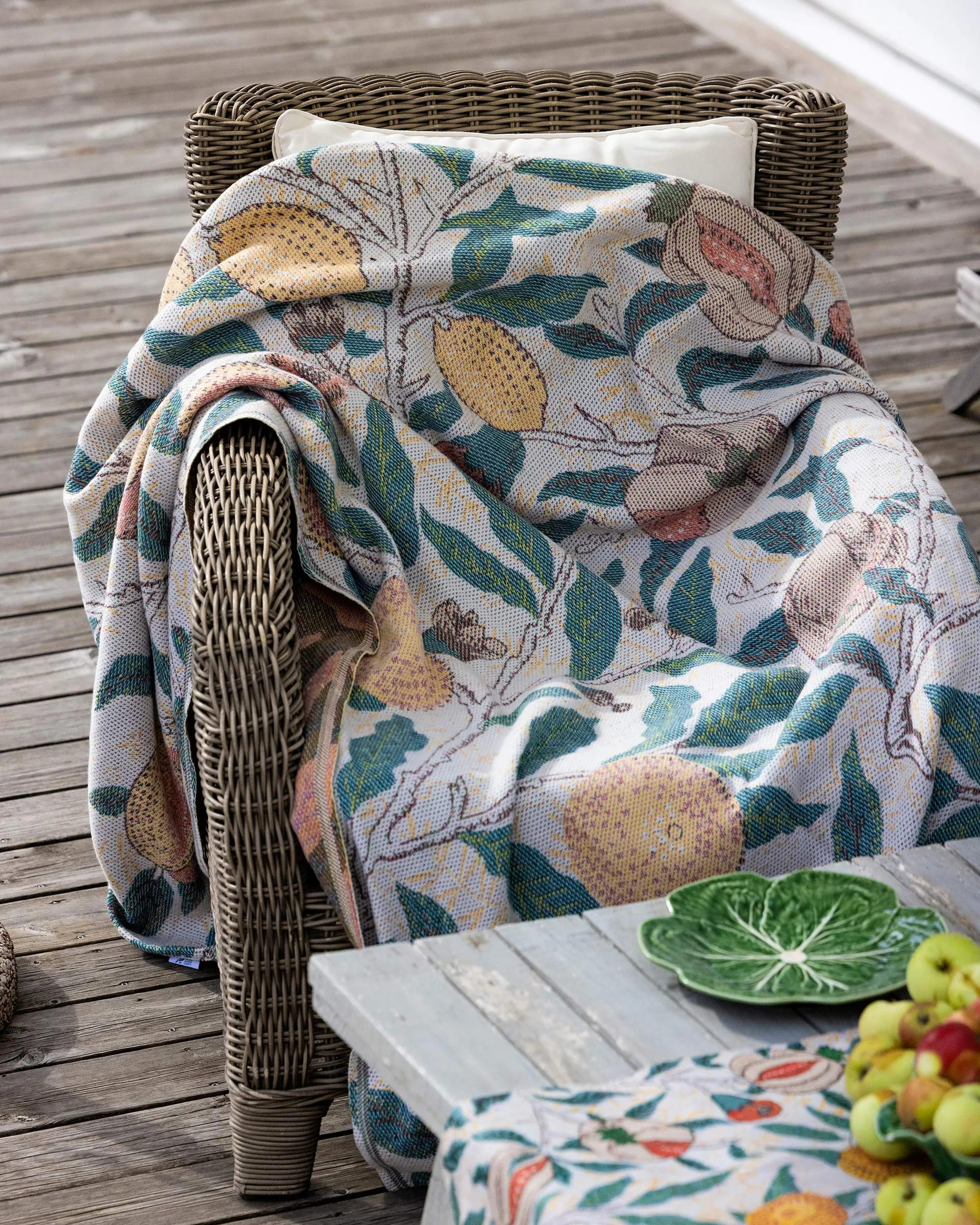 프룻 천 냅킨 35x35 cm, Multi Ekelund Linneväveri | 에켈룬드 린네바베리