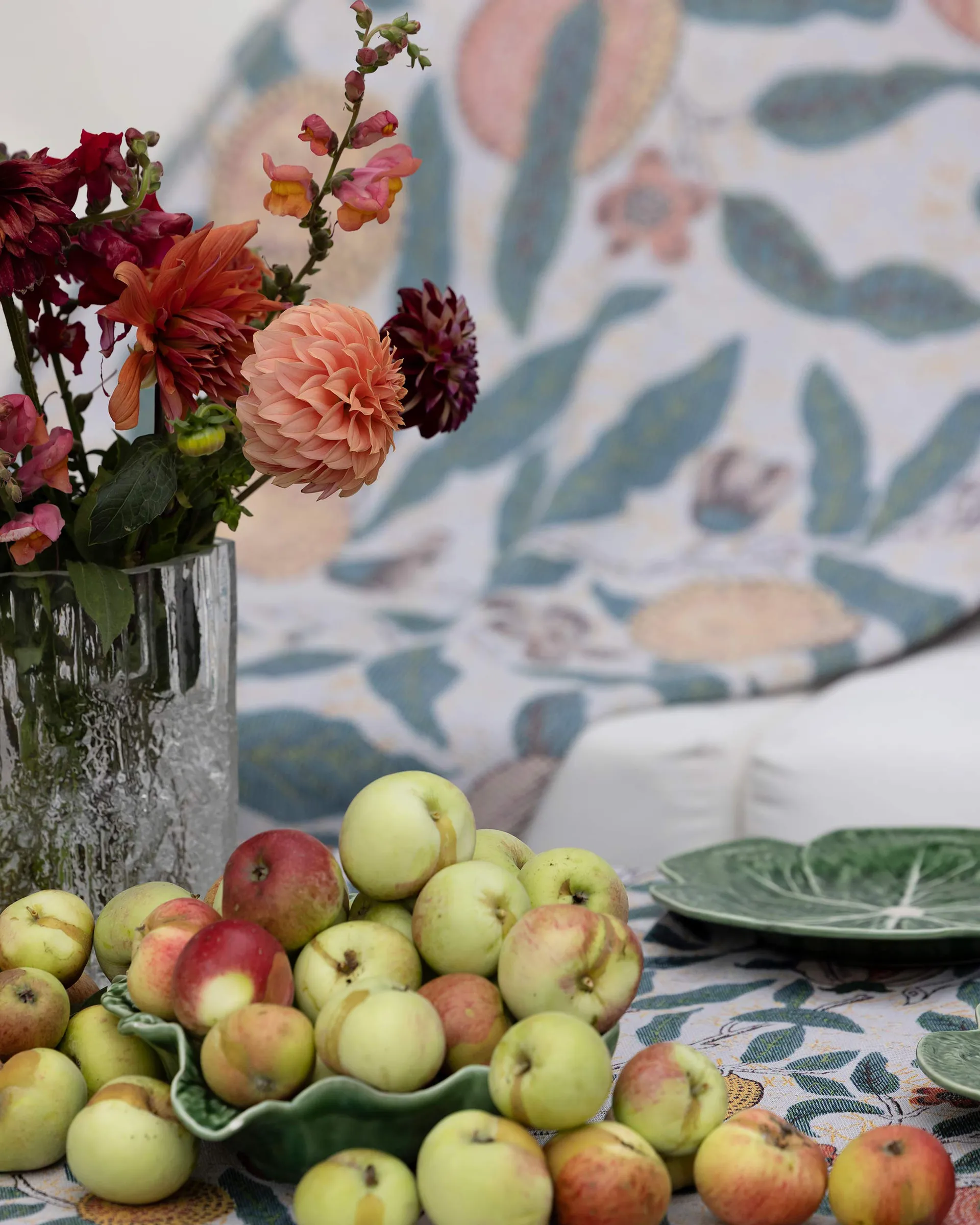 프룻 천 냅킨 35x35 cm, Multi Ekelund Linneväveri | 에켈룬드 린네바베리