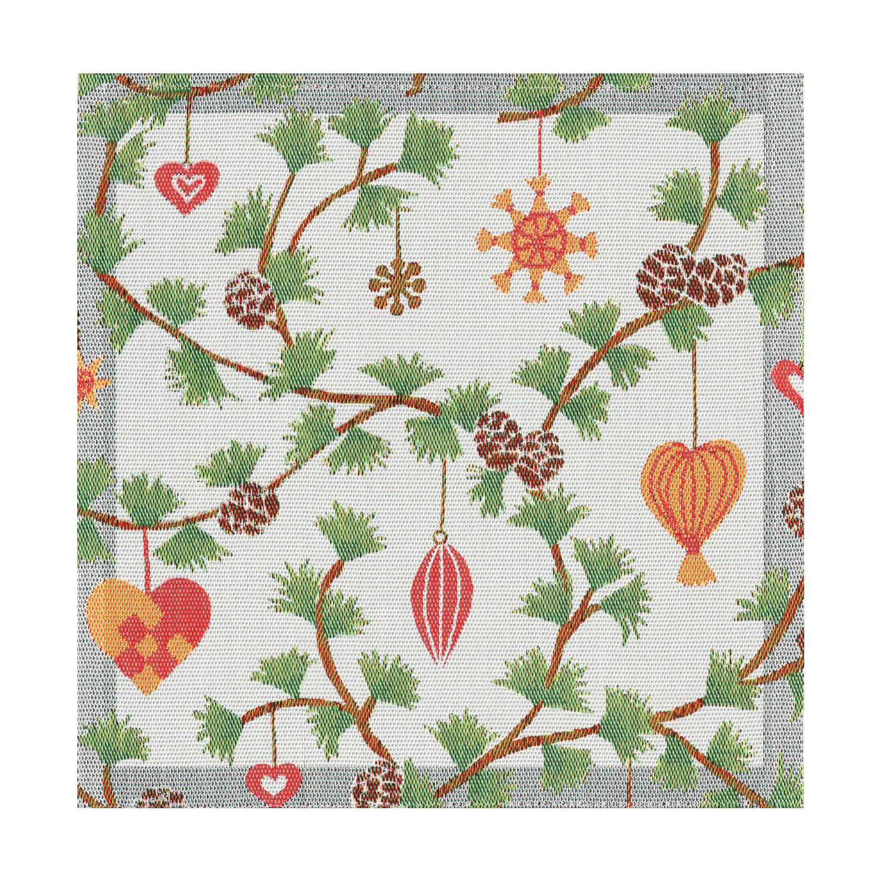 율레프뢰이드 패브릭 냅킨 35x35 cm, Multi Ekelund Linneväveri | 에켈룬드 린네바베리