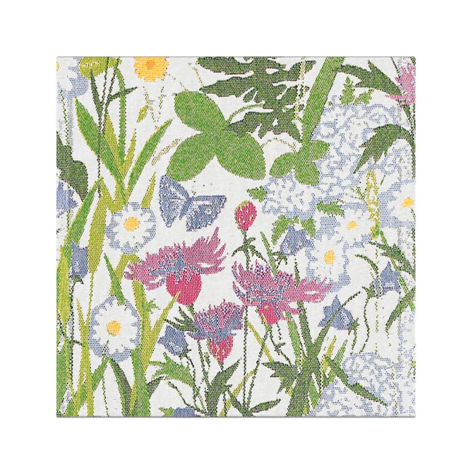 썸머타임 패브릭 냅킨 35x35 cm - multi - Ekelund Linneväveri | 에켈룬드 린네바베리