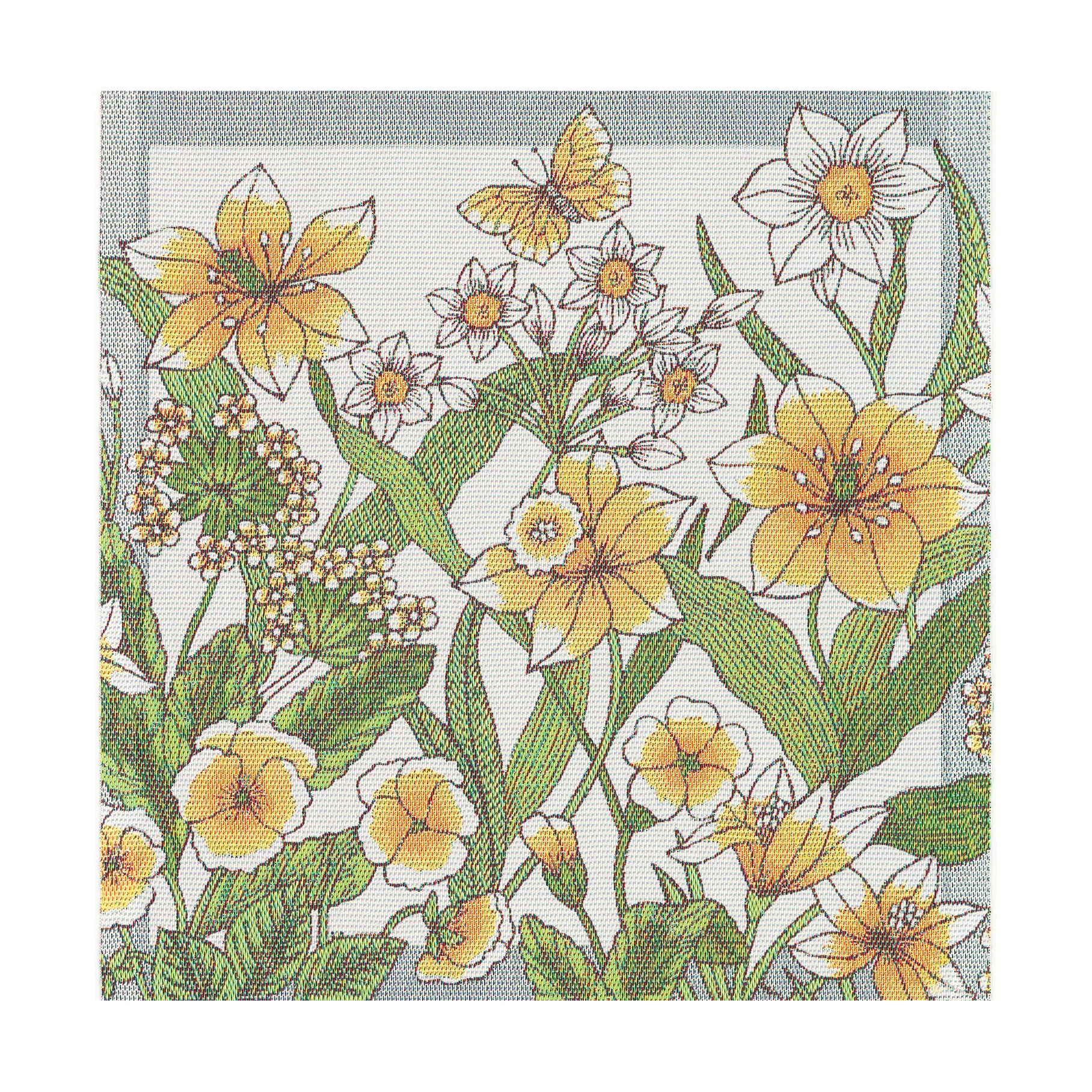 다포딜 패브릭 냅킨 35x35 cm, Yellow Ekelund Linneväveri | 에켈룬드 린네바베리