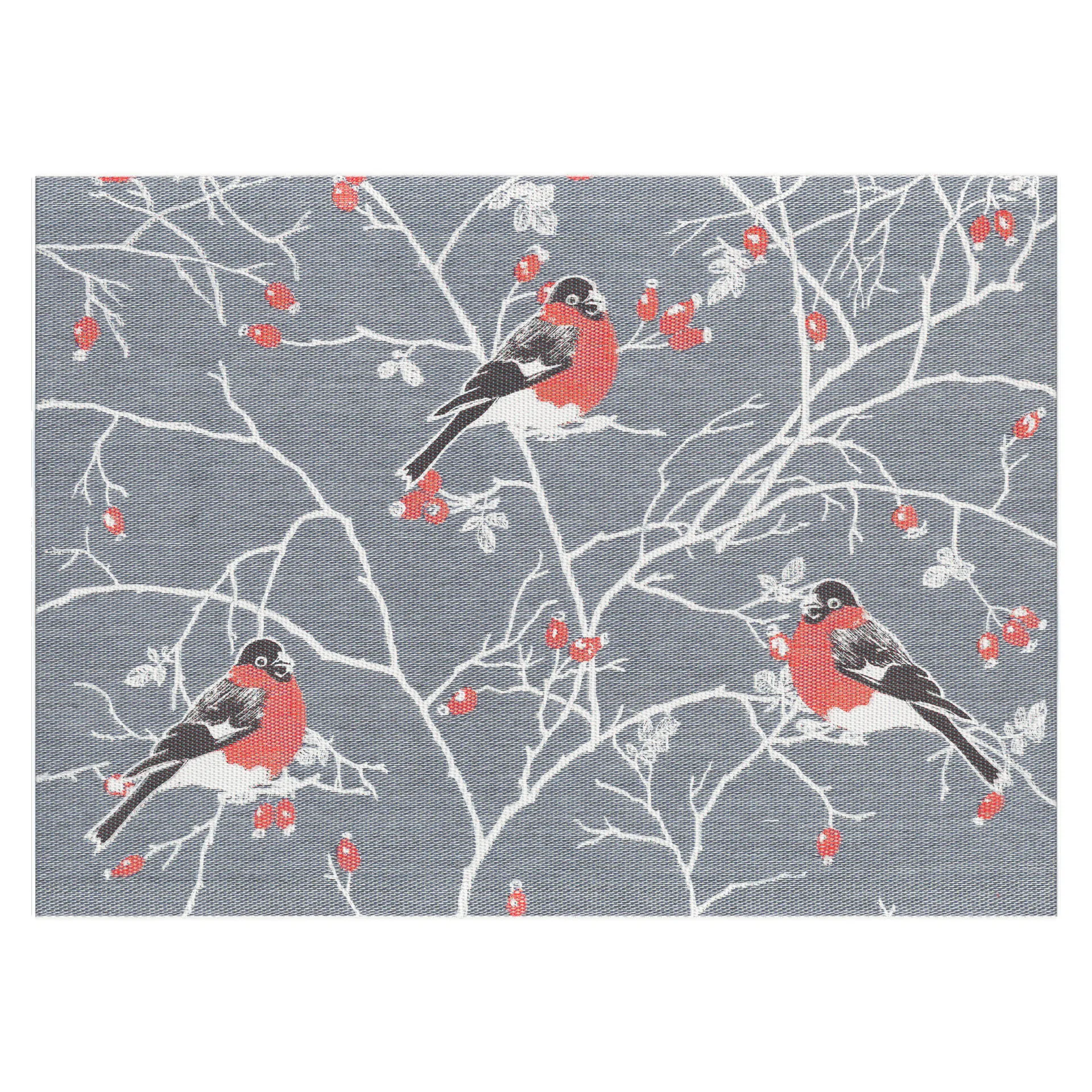 프로스트크비스트 테이블매트 35x48 cm, grey Ekelund Linneväveri | 에켈룬드 린네바베리