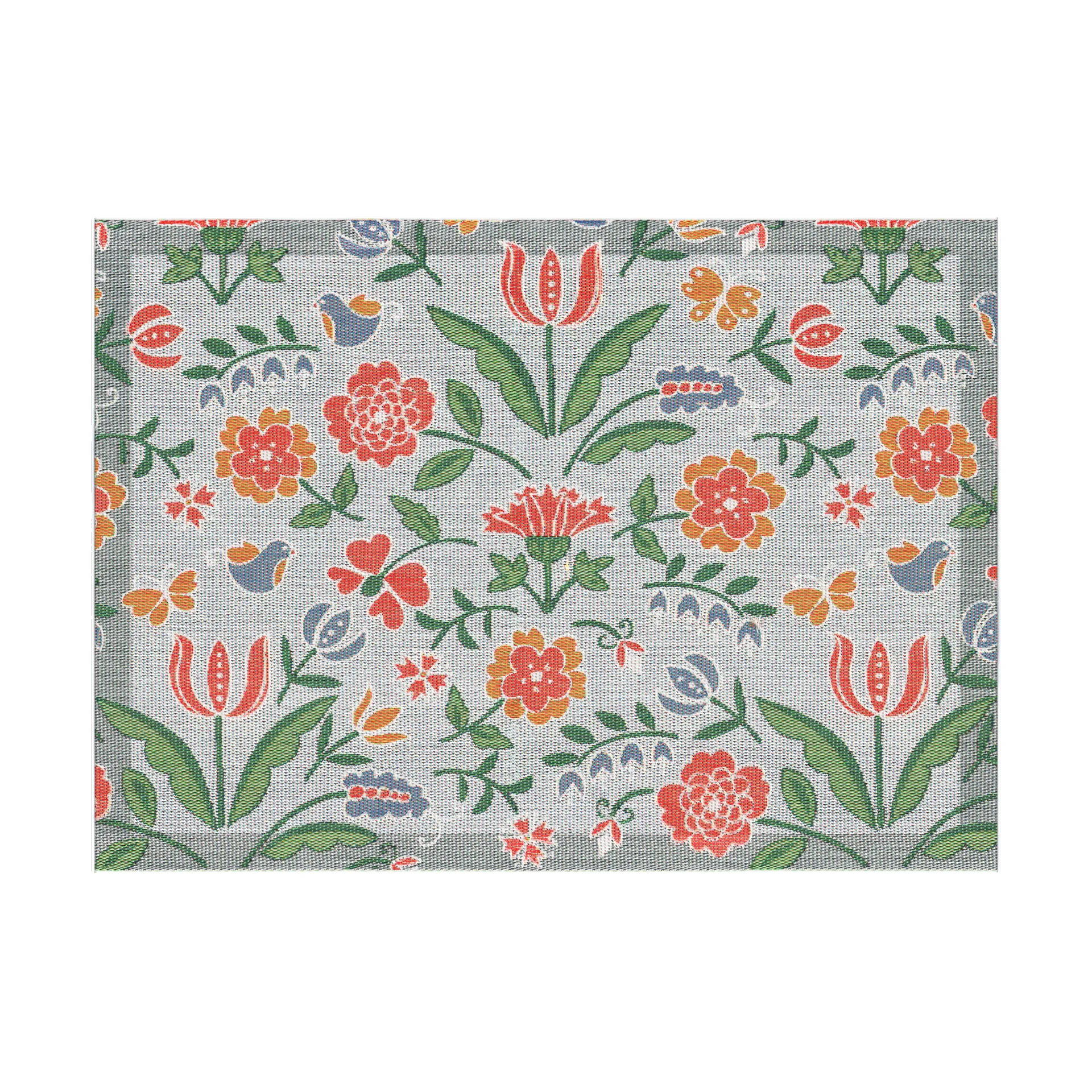 블롬글랜타 테이블 매트 35x48 cm, Multi Ekelund Linneväveri | 에켈룬드 린네바베리