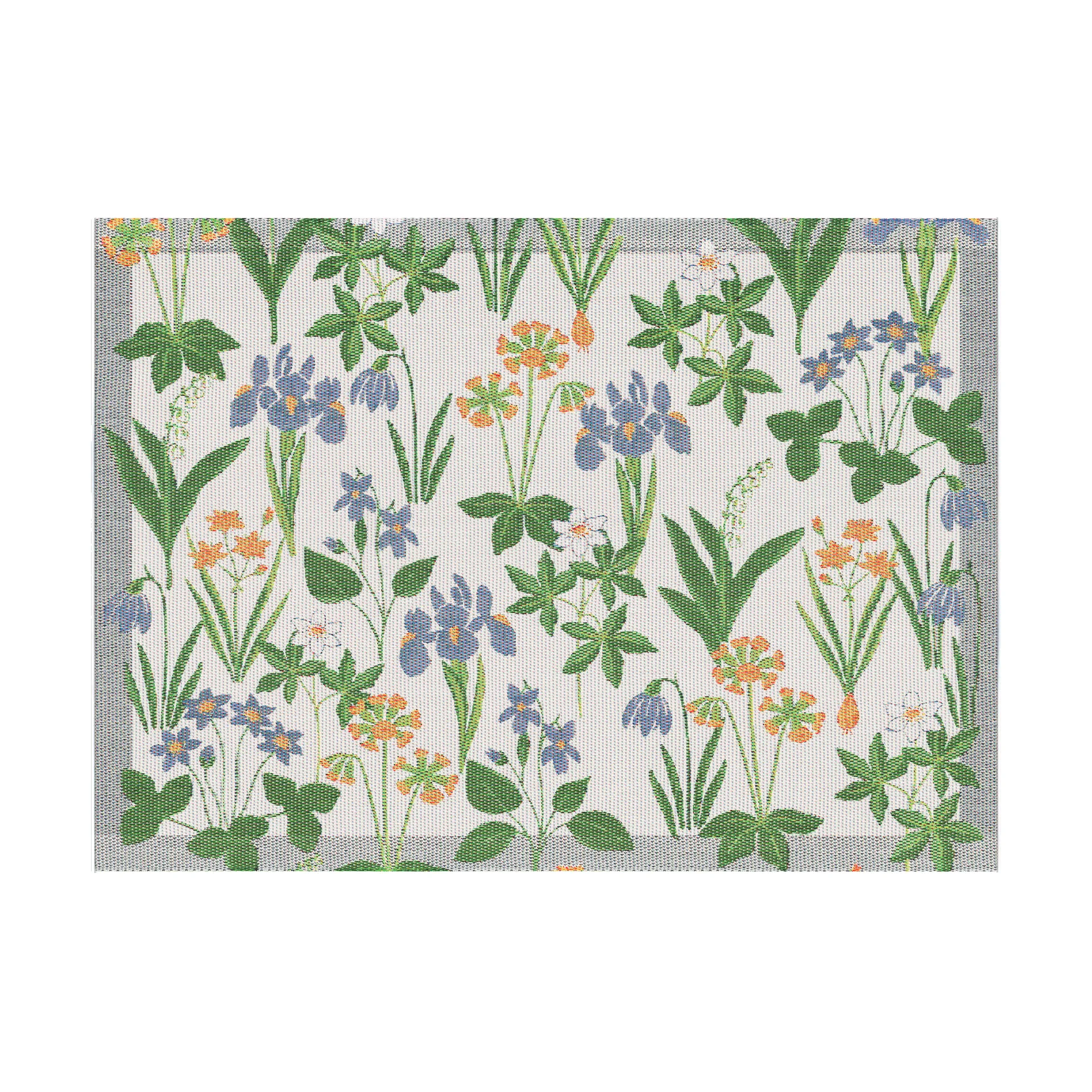 솔 블루 테이블 매트 35x48 cm, Multi Ekelund Linneväveri | 에켈룬드 린네바베리